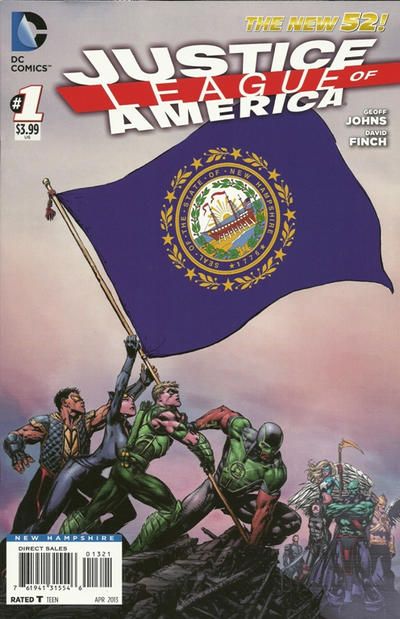 2013 - Justice League of America, Vol. 3 #1 Var. .NH - Chapter One - M - ENG - PRE-ORDER 1