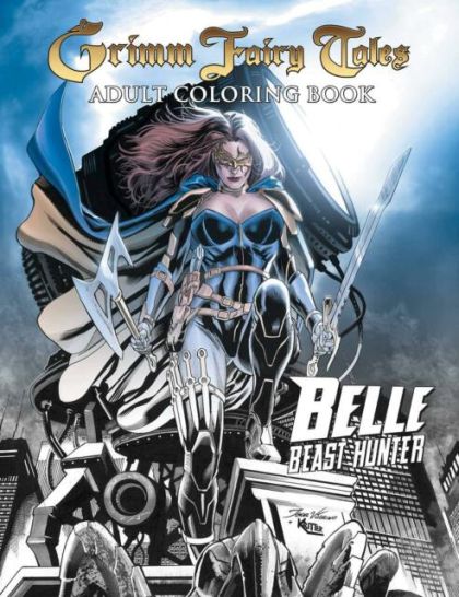 2018 - Grimm Fairy Tales: Adult Coloring Book - Belle - M - ENG - PRE-ORDER 1