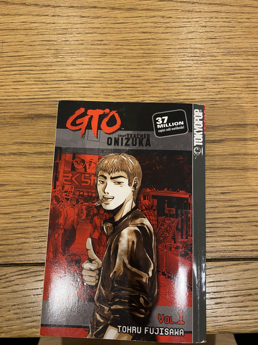 GTO Great Teacher Onizuka Vol.1 - Tohru Fuijsawa - Libro de manga (en inglés)