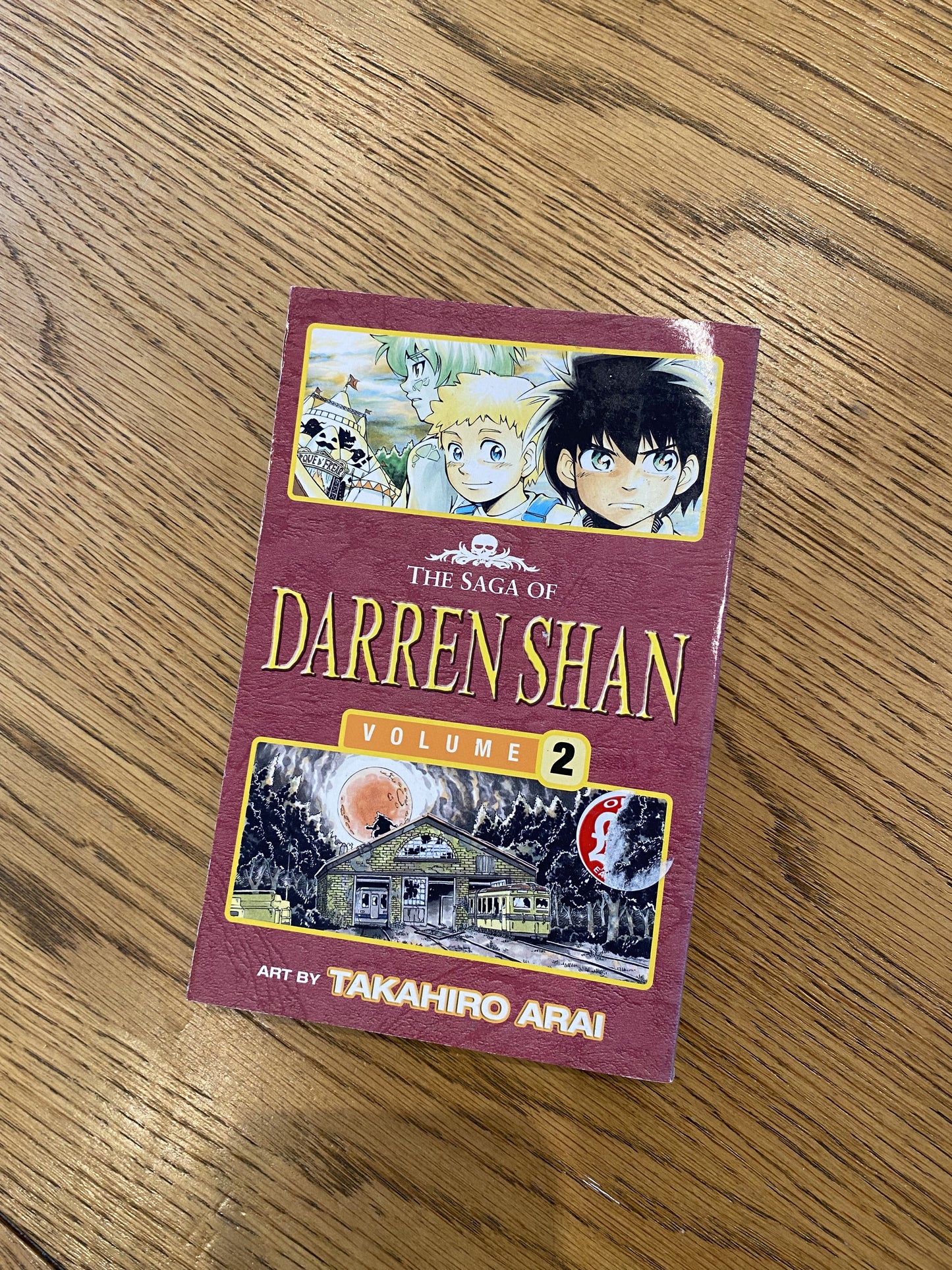 La saga de Darren Shan vol. 2 - Takahiro Arai - Libro de manga (en inglés)