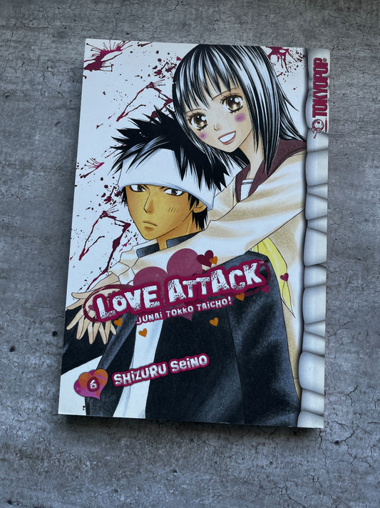 Love Attack Vol.6 - Shizuru Seino - Libro de manga (en inglés)