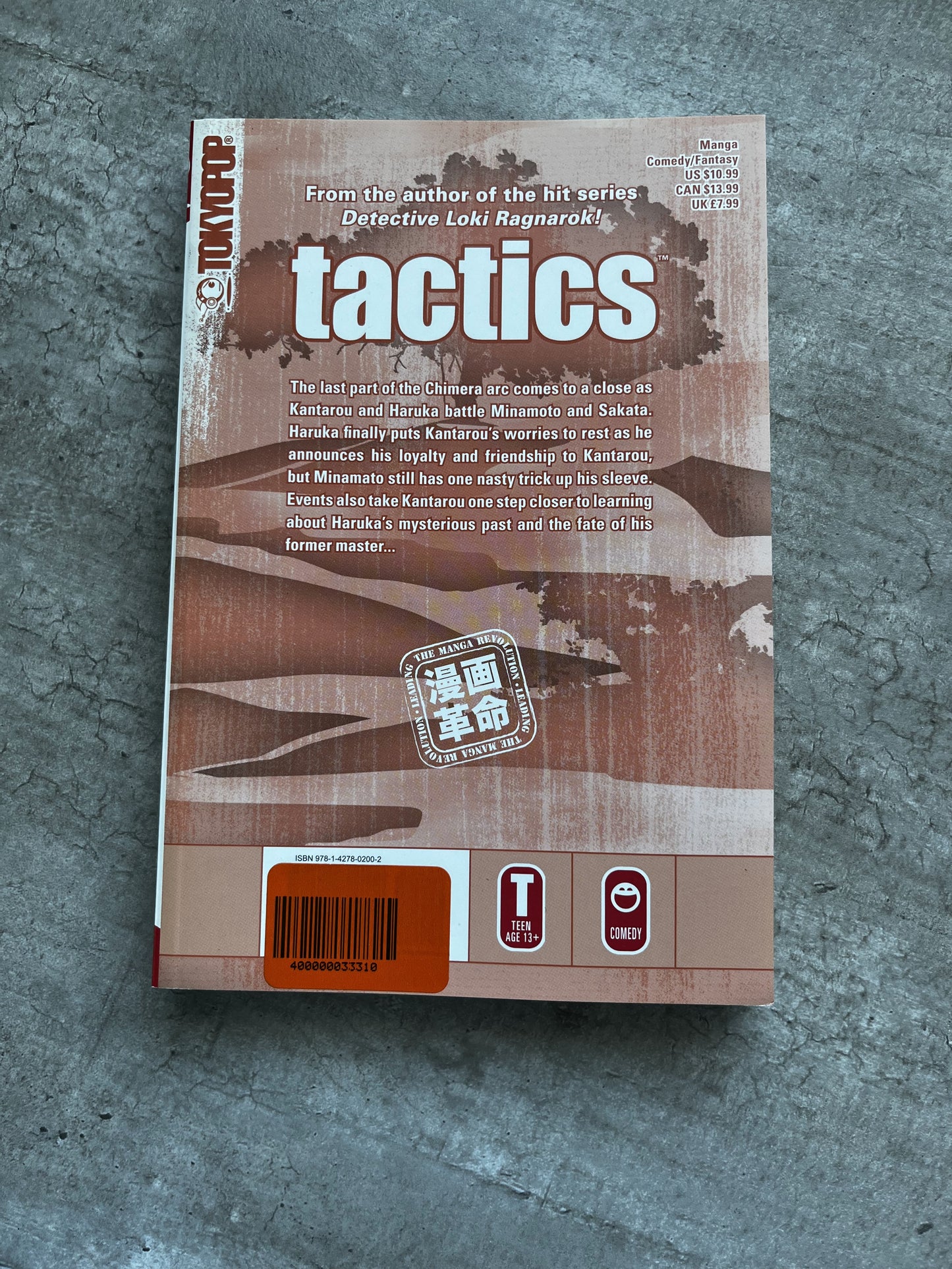 Tactics Vol.8 - Sakura Kinoshita, Kazuko Higashiyama - (Inglés) Libro Manga