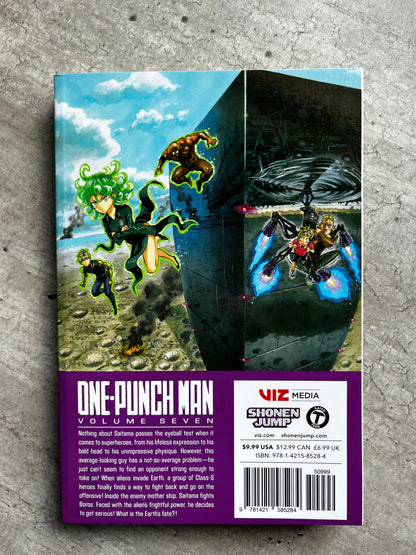 One-Punch Man Vol. 07 - Yusuke Murata - Libro de manga (en inglés)