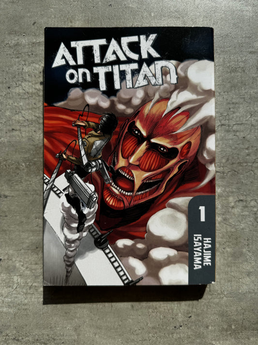 Ataque a los Titanes Vol. 1 - Hajime Isayama - Libro de manga (en inglés)