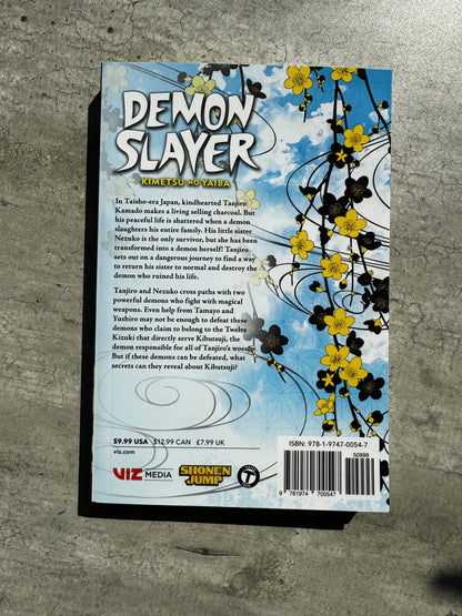 Demon Slayer Vol.3 - Koyoharu Gotouge - (Inglés) Libro Manga