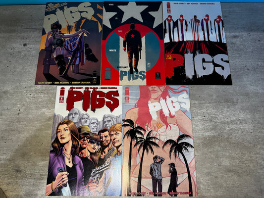 2011 - Image Comics - Pigs Job Lot #1-5 - NM+ - Eng 1