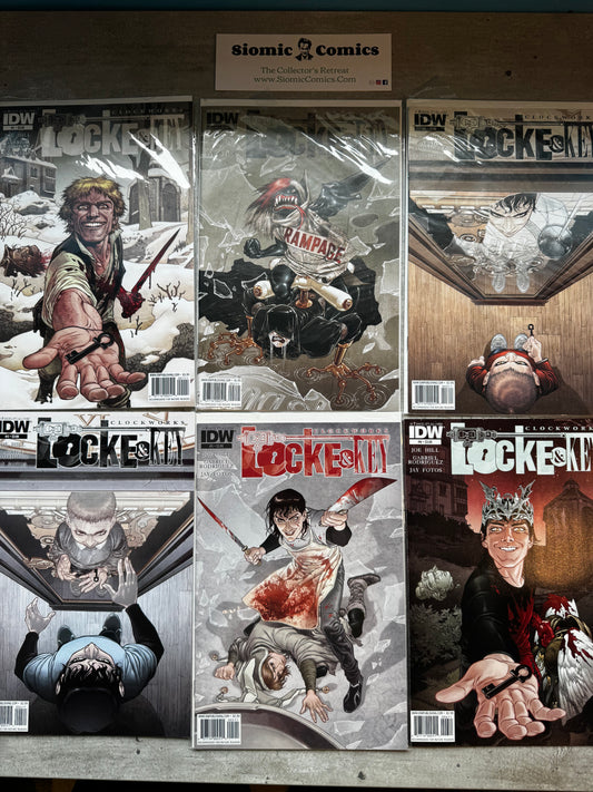 2011 - IDW Publishing - Locke & Key: Clockworks Job Lot #1-6 - NM+ - Eng 1