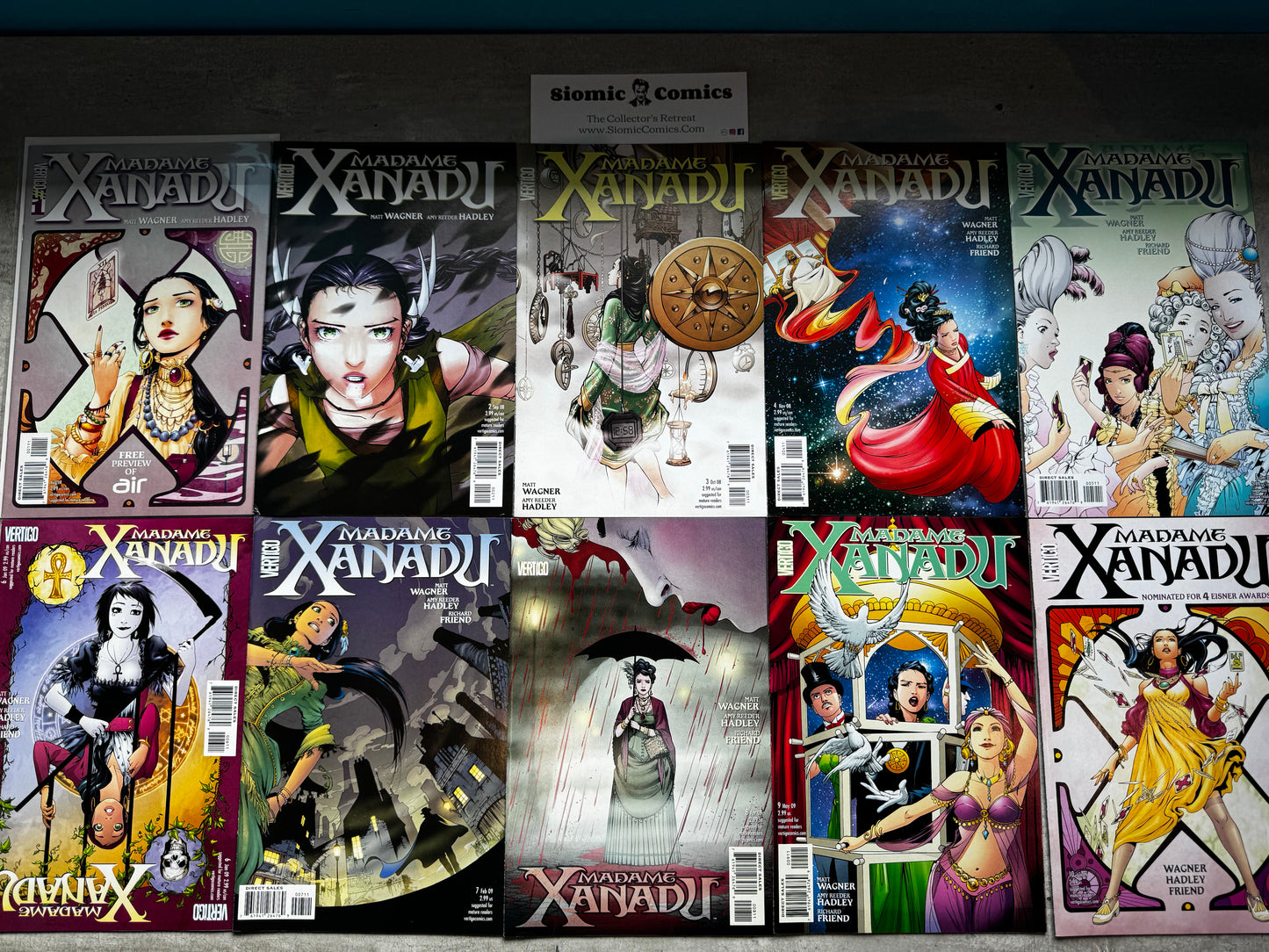 2008 - DC Comics - Madame Xanadu, Vol. 2 Job Lot #1-10 - NM+ - Eng 1