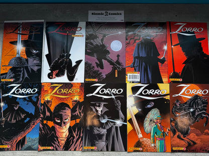 2008 - Dynamite Entertainment - Zorro Job Lot #1-8 +Variants - NM+ - Eng 1