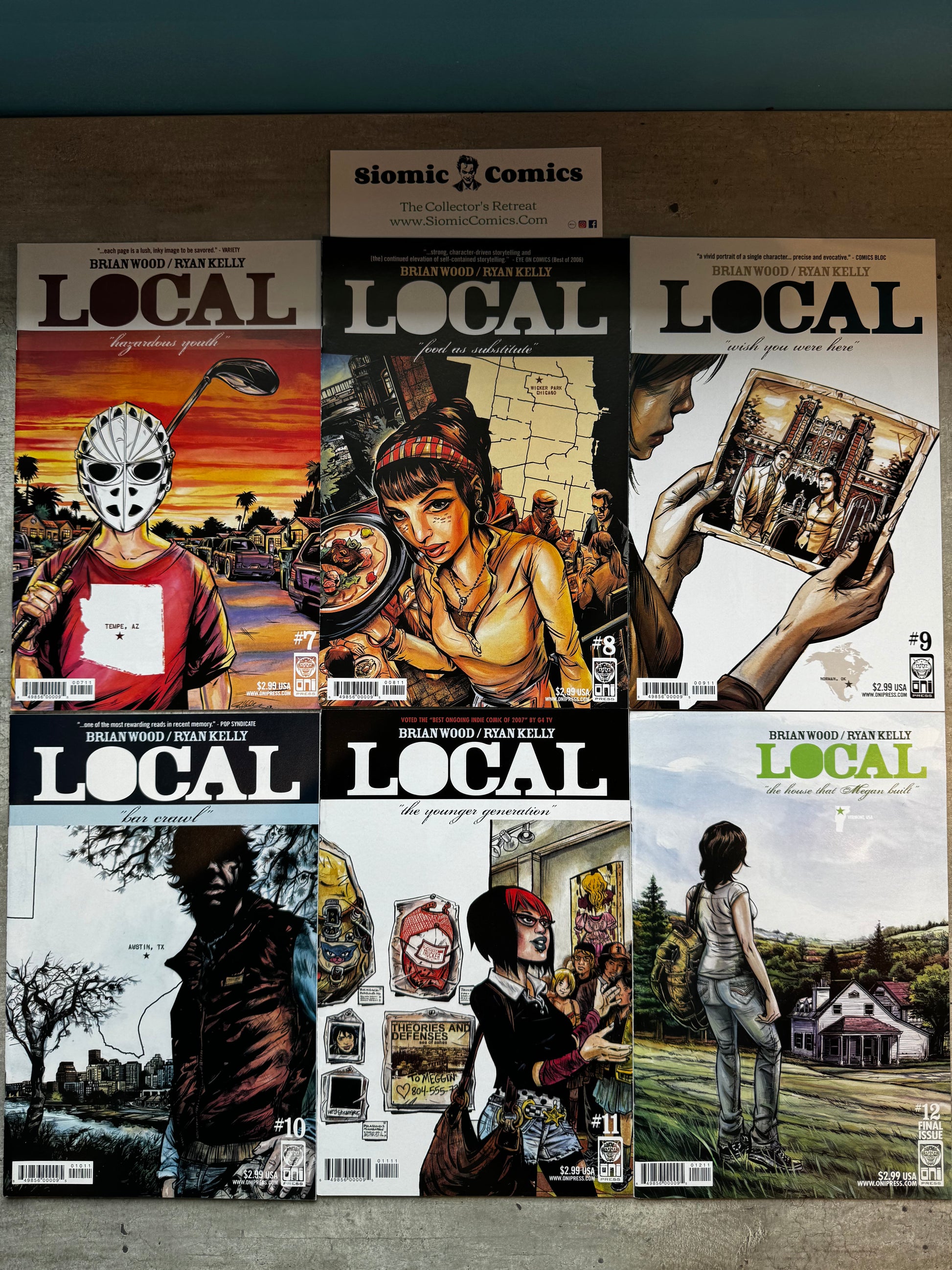 2006 - Oni Press - Local Job Lot #7-12 - NM+ - Eng 1