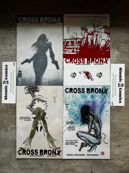 2006 - Image Comics - Lote de trabajos Cross Bronx n.° 1-4 - NM - Eng