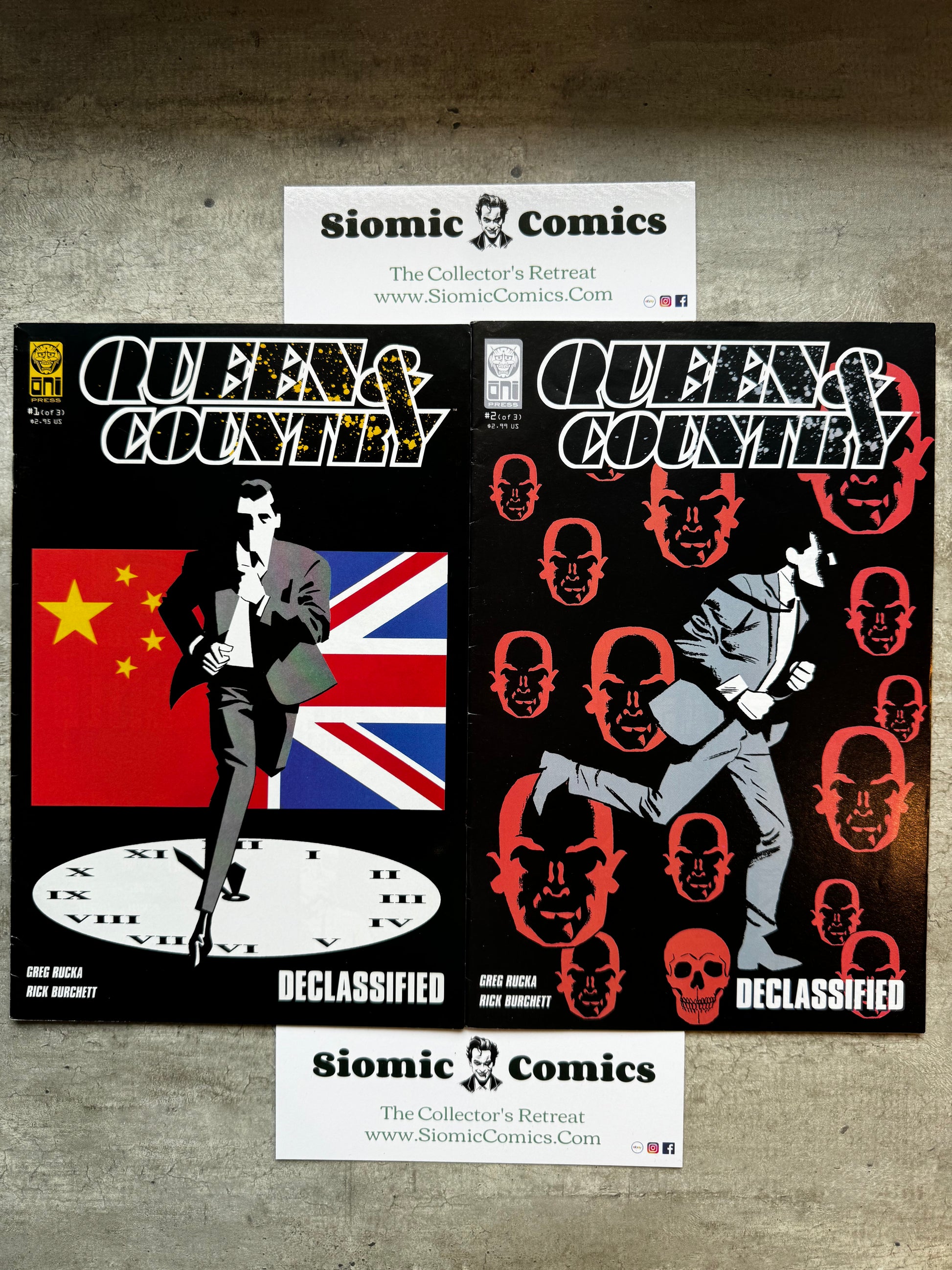 2002 - Oni Press - Queen & Country: Declassified, Vol. 1 Job Lot - NM+ - Eng 1