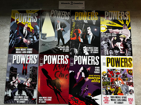 2000 - Image Comics - Powers, Vol. 1 Job Lot #1-8 - NM+ - Eng 1