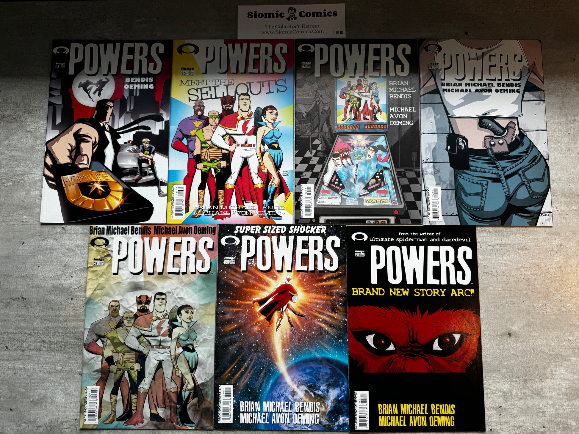 2002 - Image Comics - Powers, Vol. 1 Job Lot #25-31 - NM+ - Eng 1