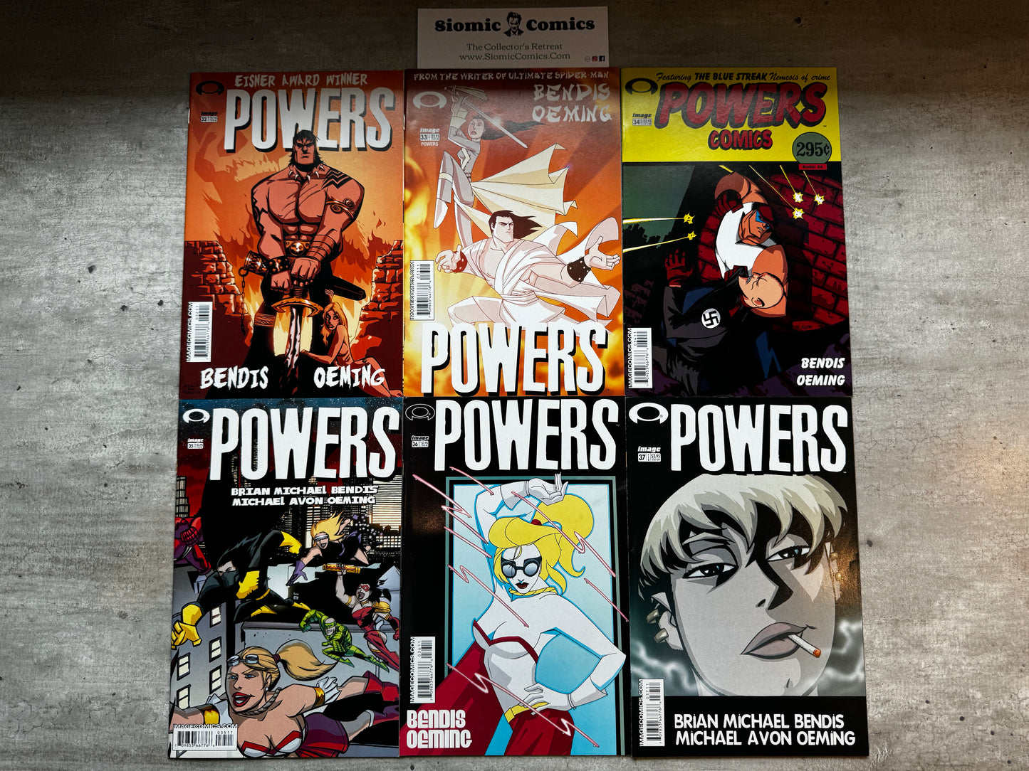 2003 - Image Comics - Powers, Vol. 1 Job Lot #32-37 - NM+ - Eng 1