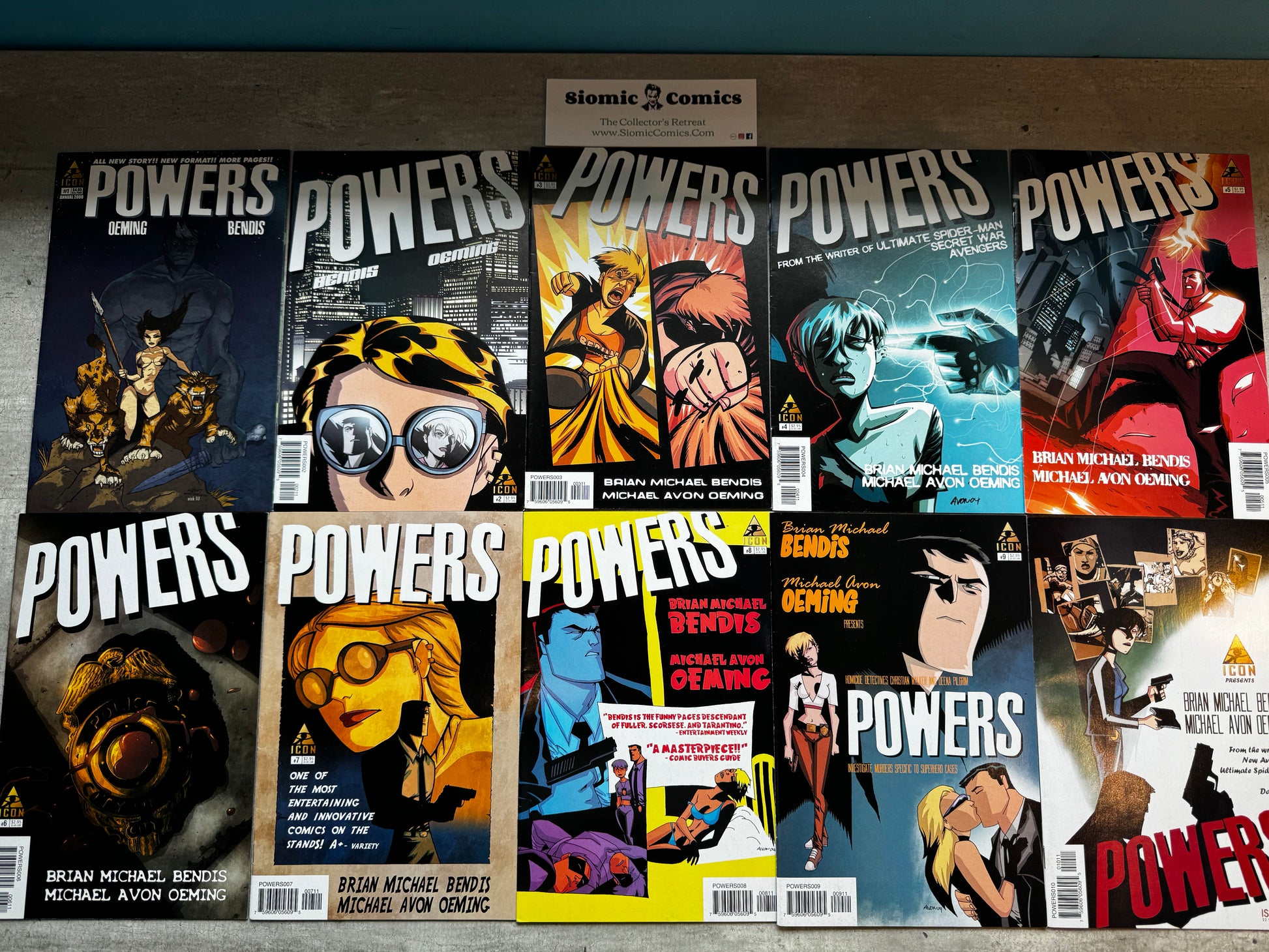 2004 - Marvel Comics - Powers, Vol. 2 Job Lot #1-10 - NM+ - Eng 1