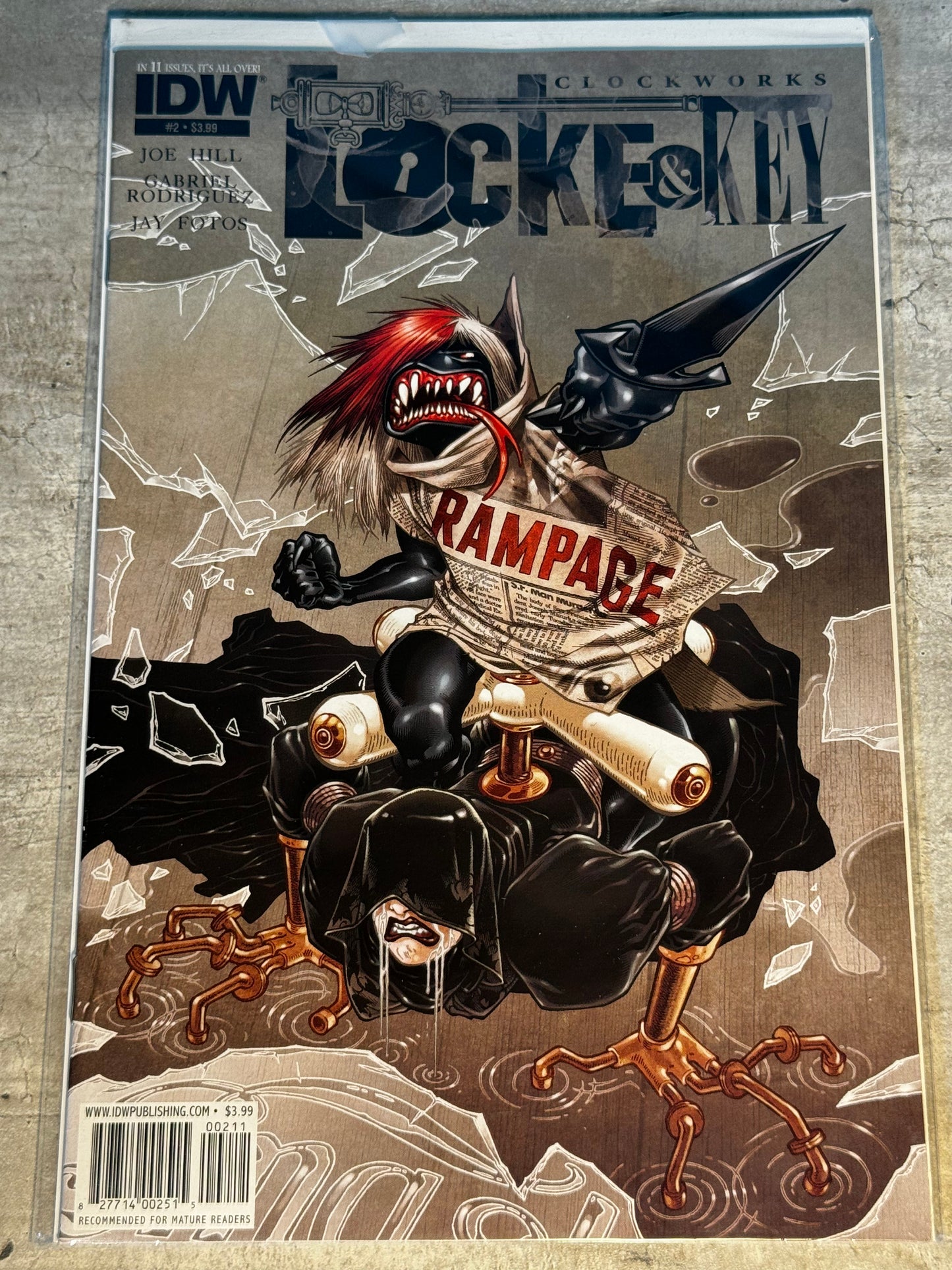 2011 - IDW Publishing - Locke & Key: Clockworks Job Lot #1-6 - NM+ - Eng 3