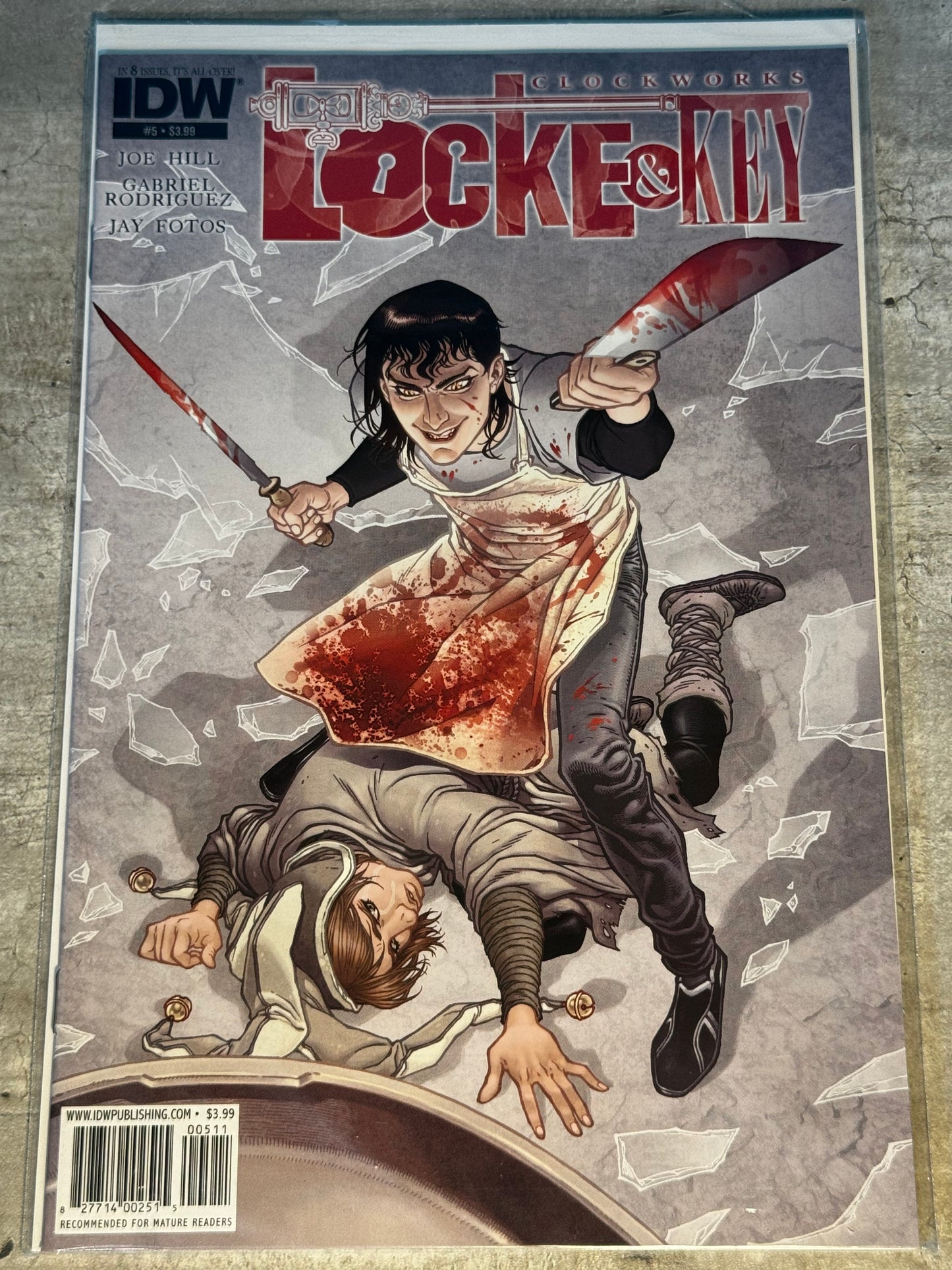 2011 - IDW Publishing - Locke & Key: Clockworks Job Lot #1-6 - NM+ - Eng 6