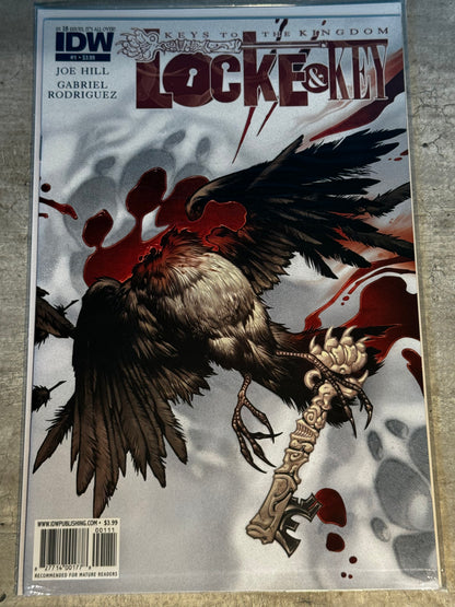 2010 - IDW - Locke & Key: Keys to the Kingdom Job Lot #1-6 - NM+ - Eng 2