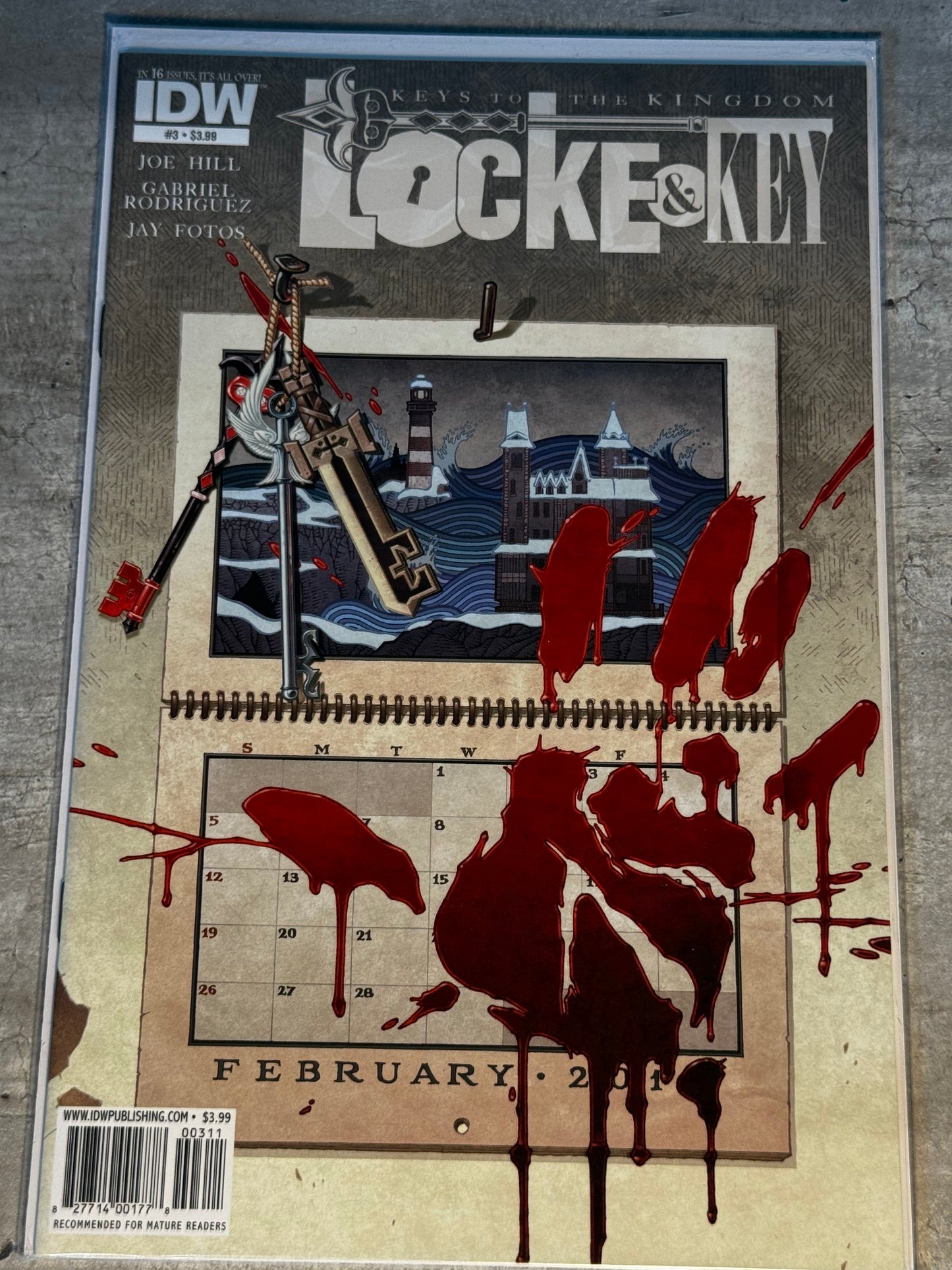 2010 - IDW - Locke & Key: Keys to the Kingdom Job Lot #1-6 - NM+ - Eng 4