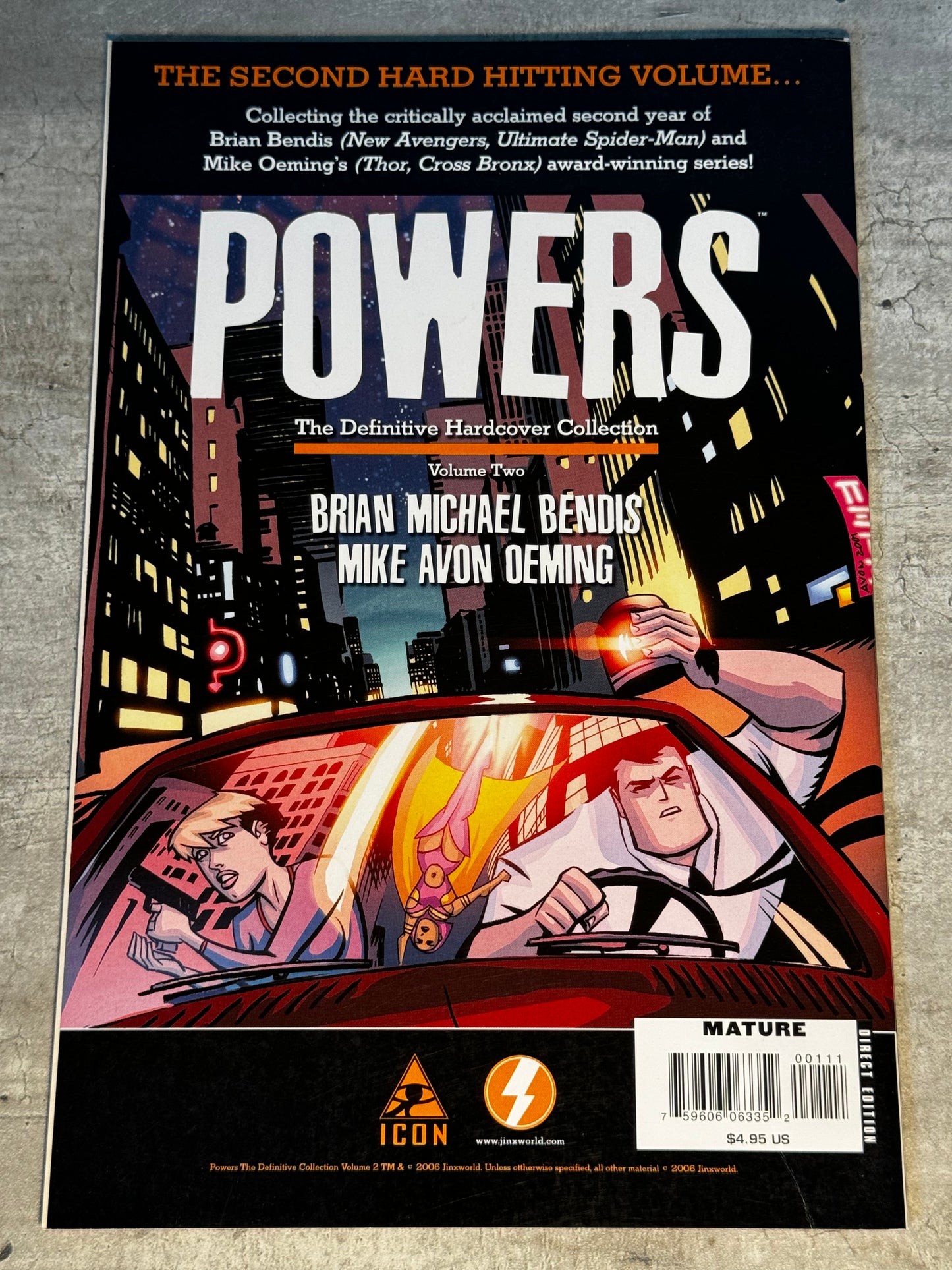 2008 - Marvel Comics - Powers Annual 2008 #1 - NM+ - Eng - 2