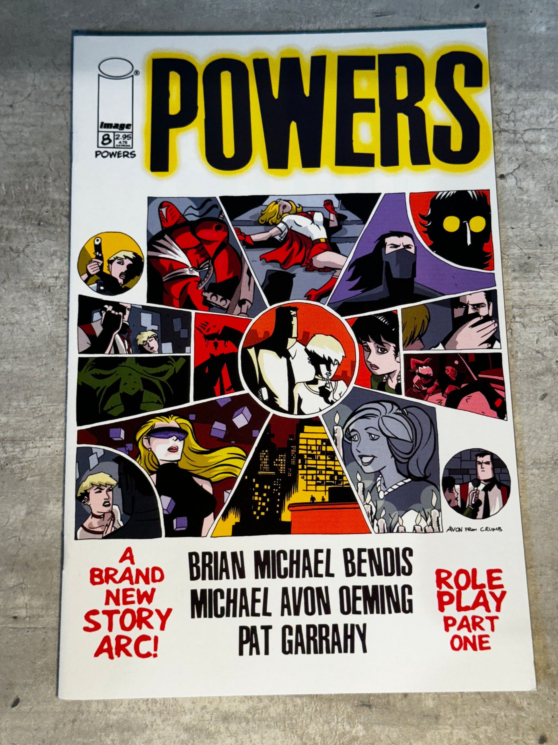 2000 - Image Comics - Powers, Vol. 1 Job Lot #1-8 - NM+ - Eng 9