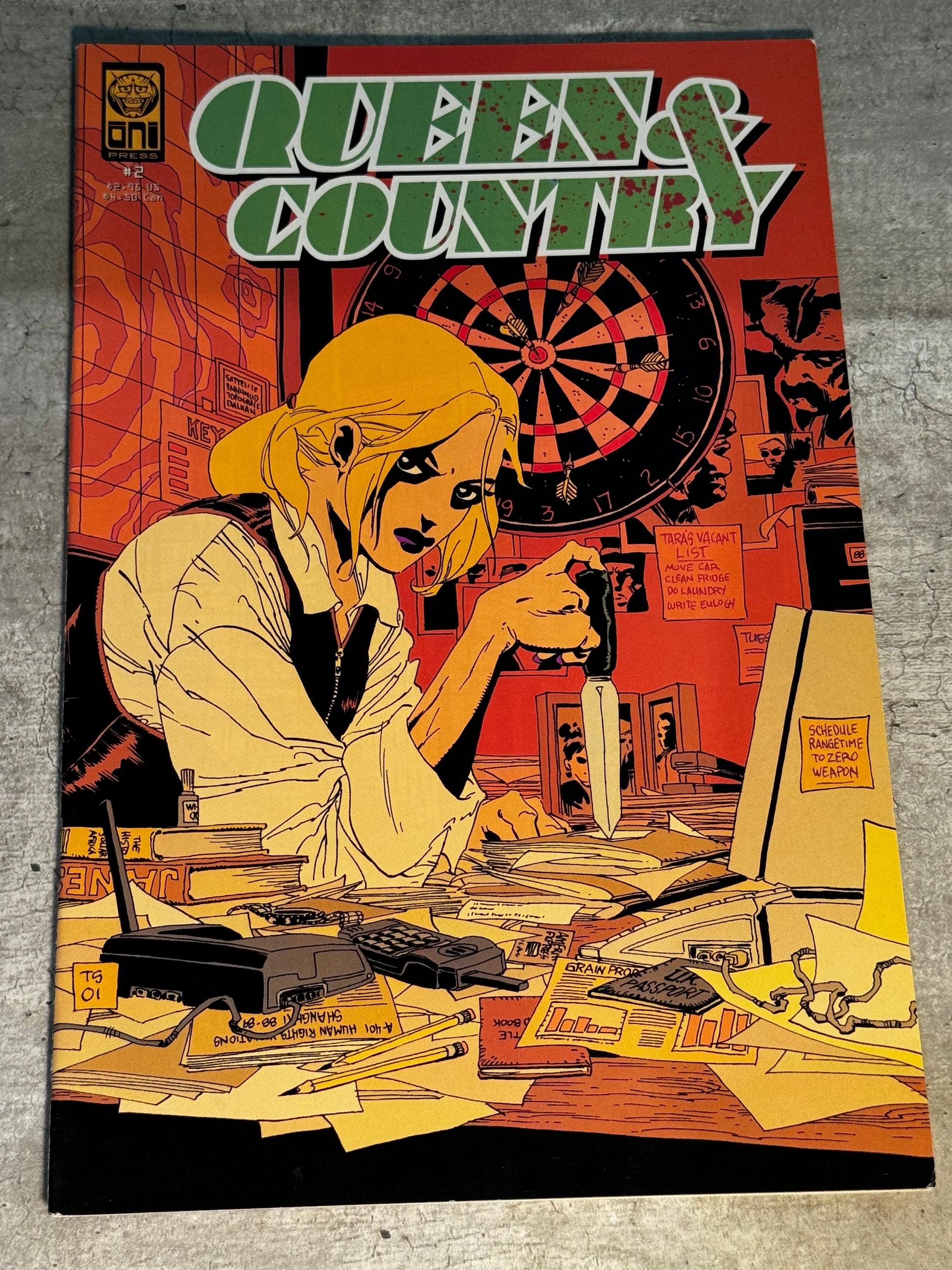 2001 - Oni Press - Queen & Country Job Lot #1-10 - NM+ - Eng 3