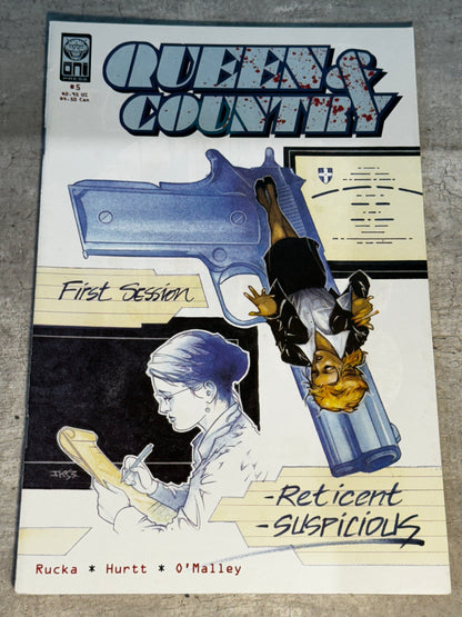 2001 - Oni Press - Queen & Country Job Lot #1-10 - NM+ - Eng 6