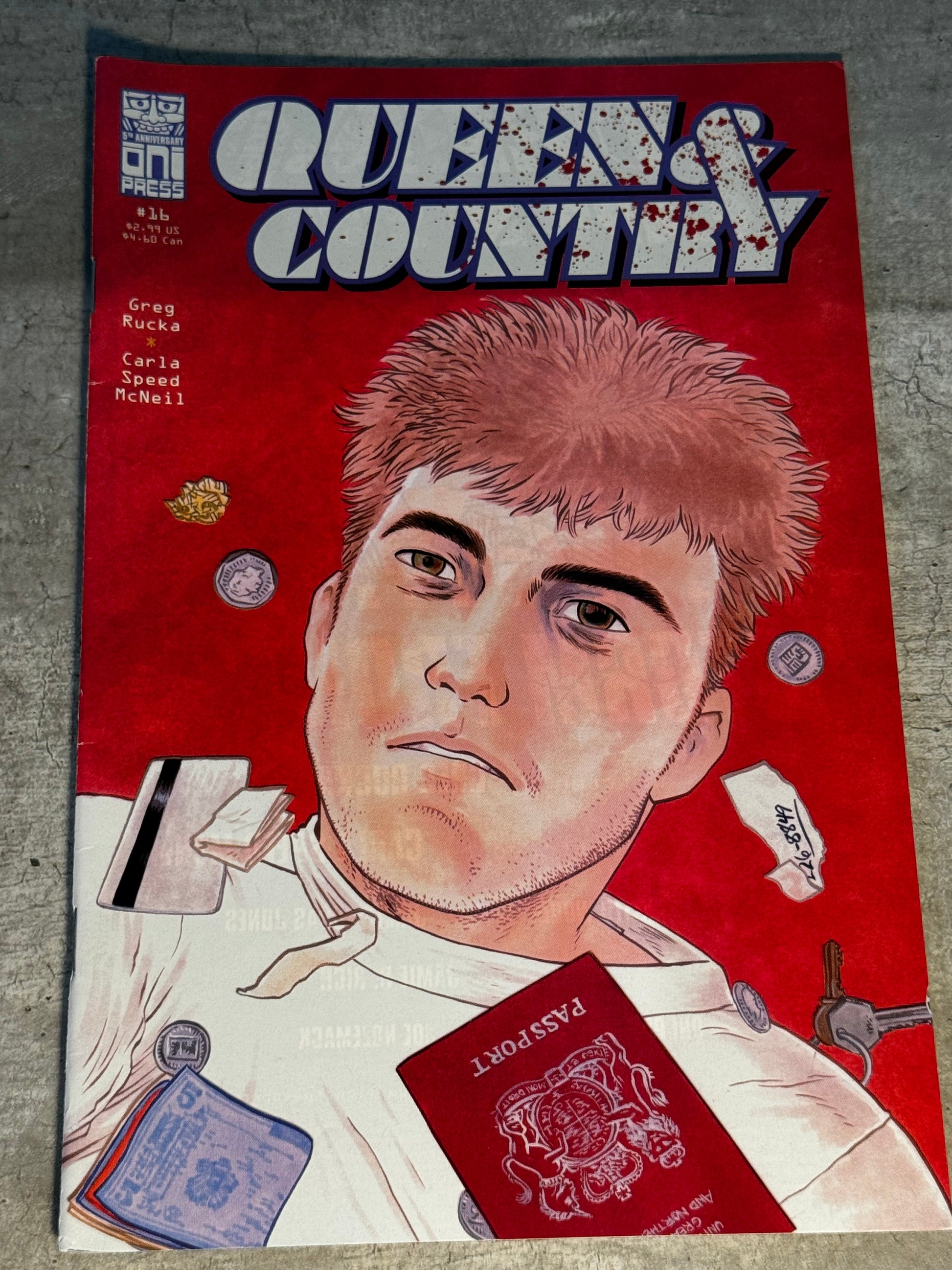 2002 - Oni Press - Queen & Country Job Lot #11-20 - NM+ - Eng 7