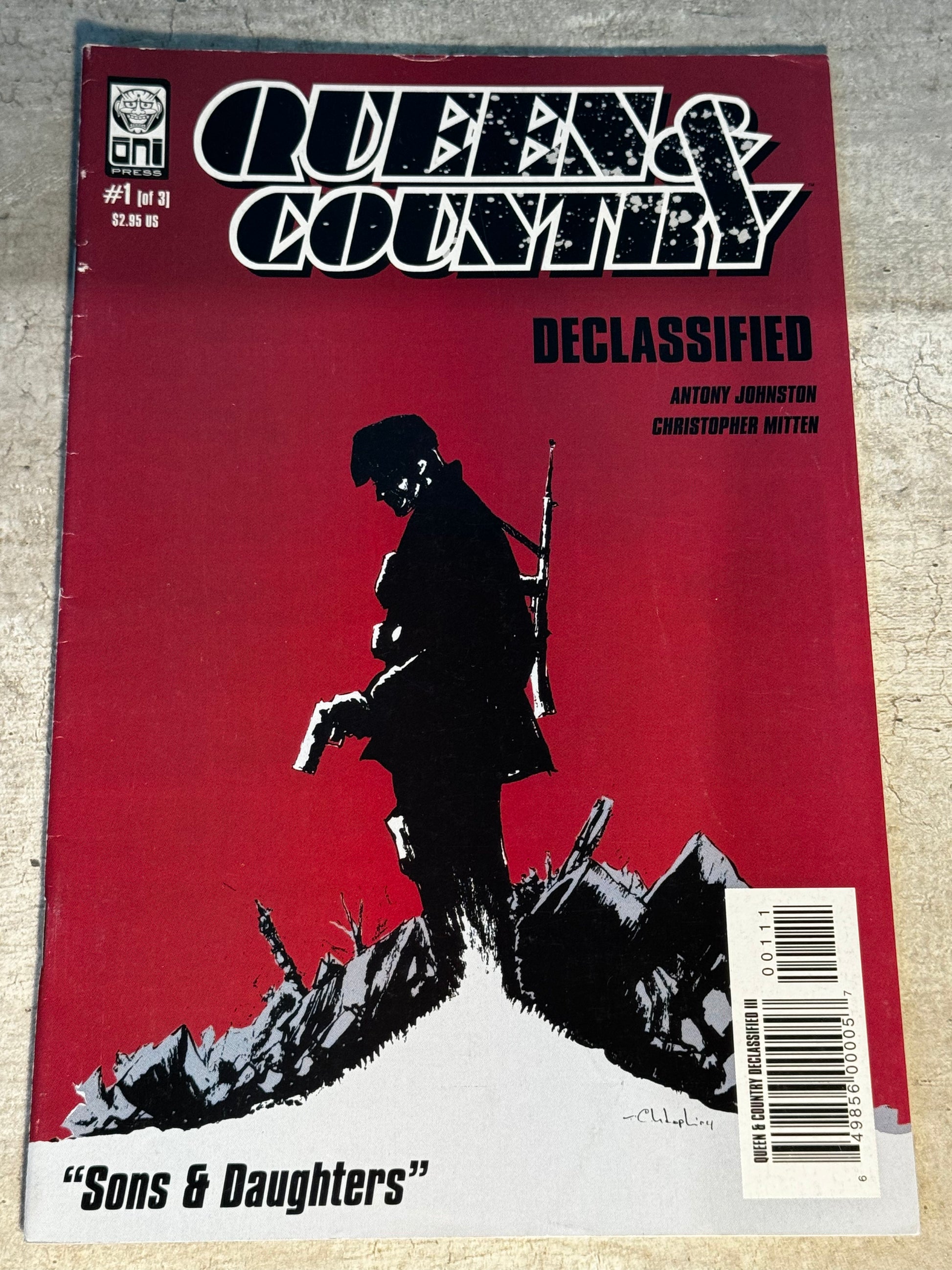 2005 - Oni Press - Queen & Country: Declassified, Job Lot 1 - NM+ - Eng 4