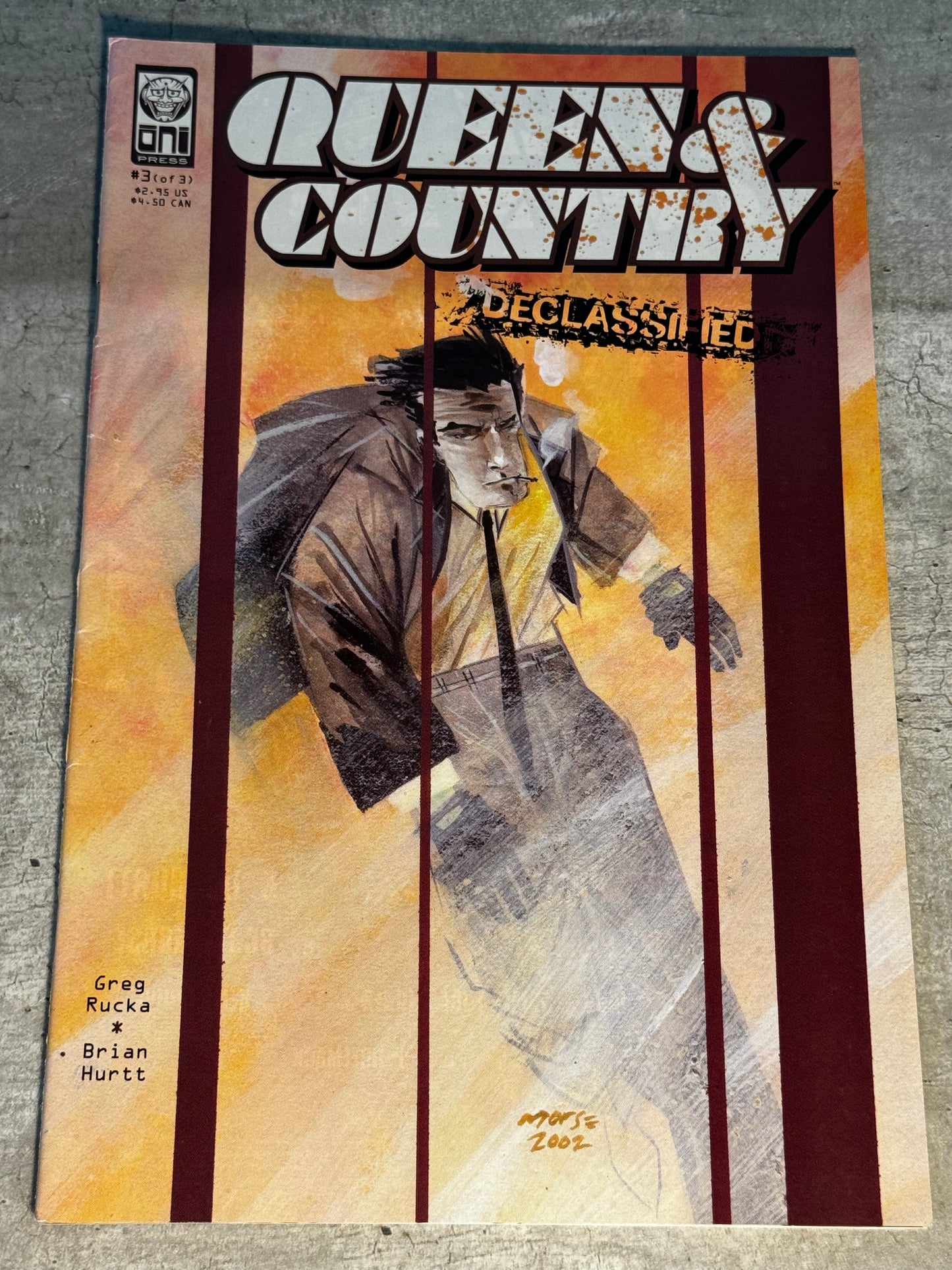 2002 - Oni Press - Queen & Country: Declassified, Vol. 1 Job Lot - NM+ - Eng 3