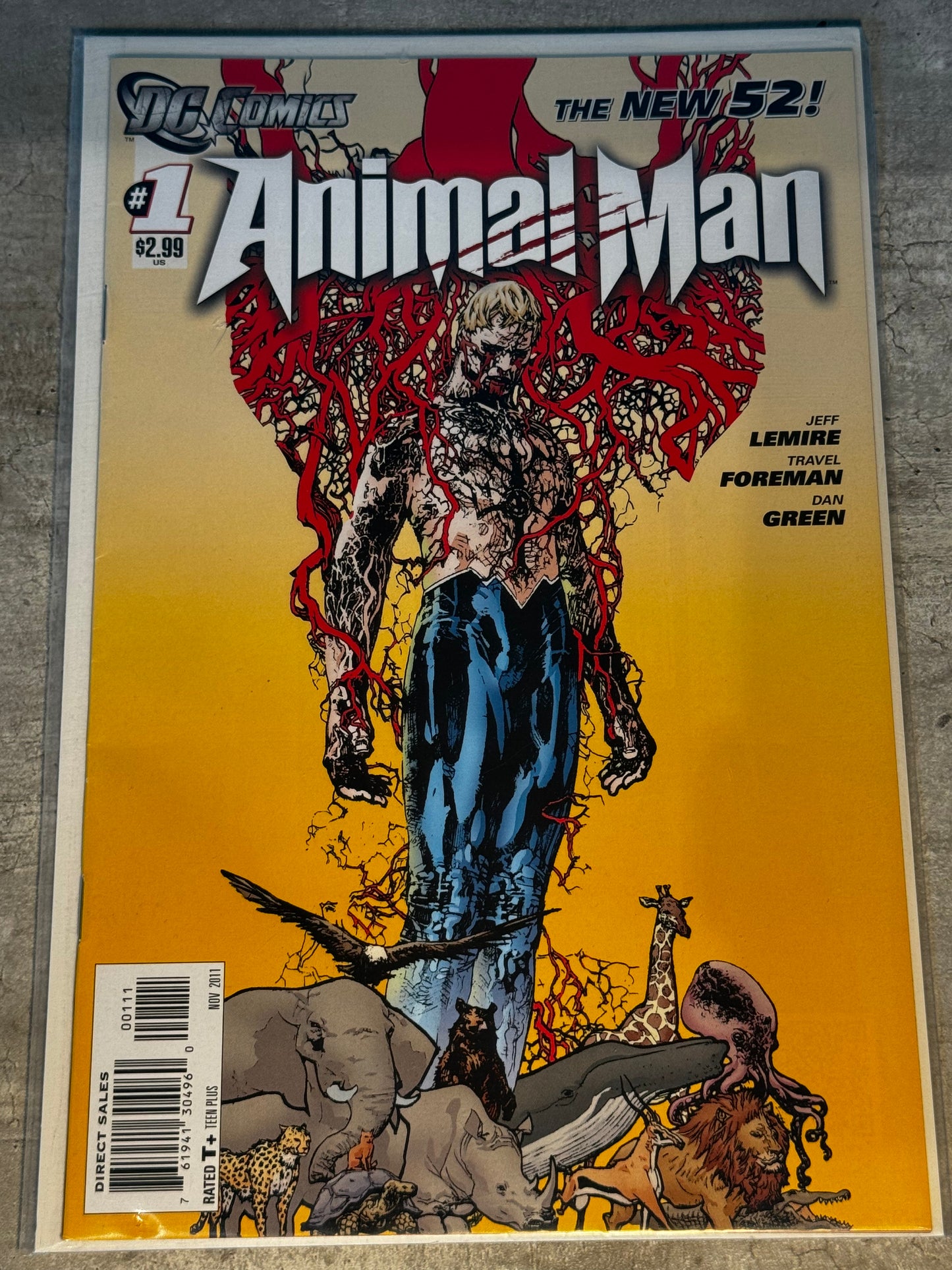 2011 - DC Comics - Animal Man, Vol. 2 #1 Var. A - NM - Eng 1