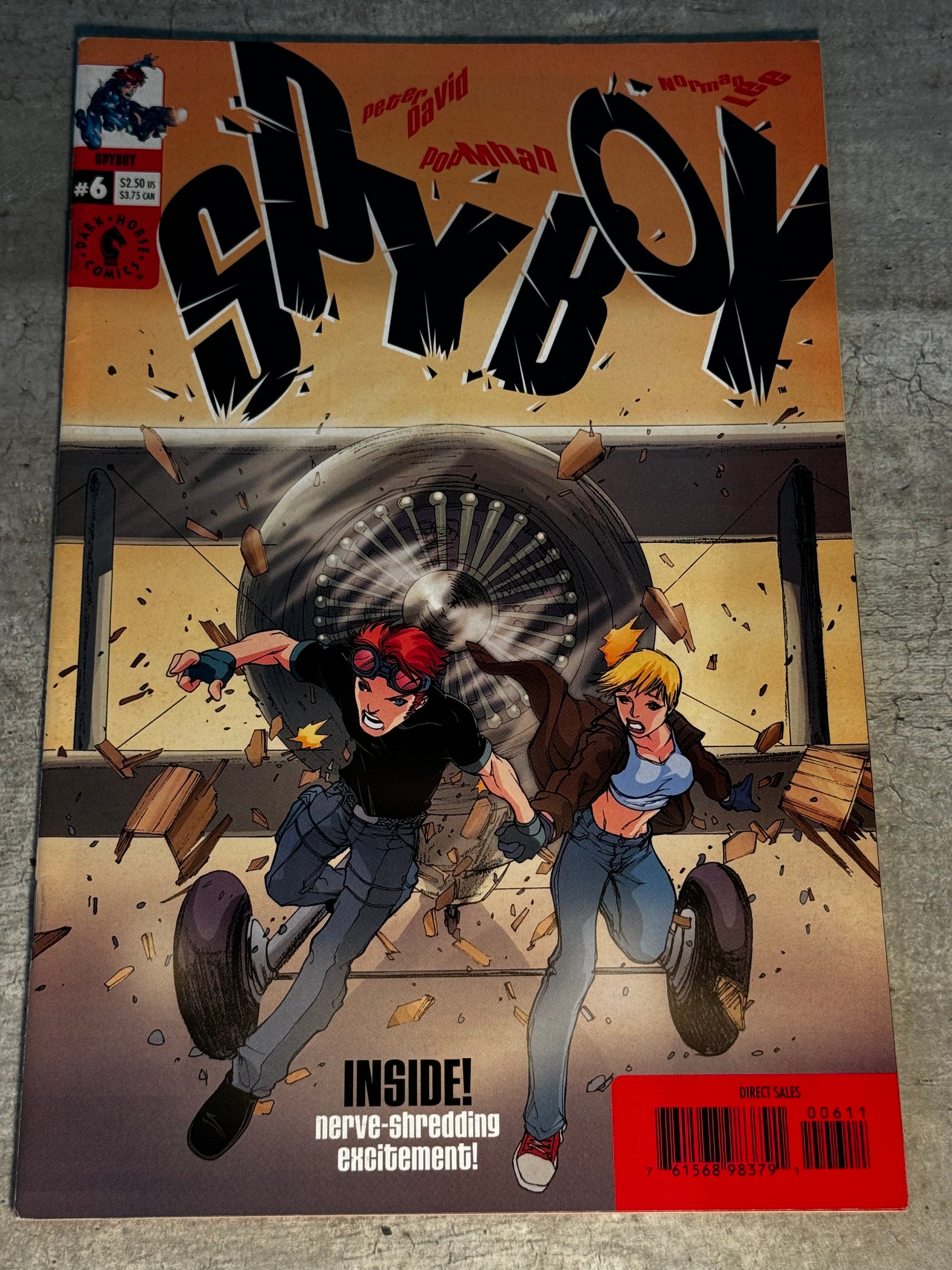 2000 - Dark Horse Comics - Spyboy #6 - NM- - Eng 1