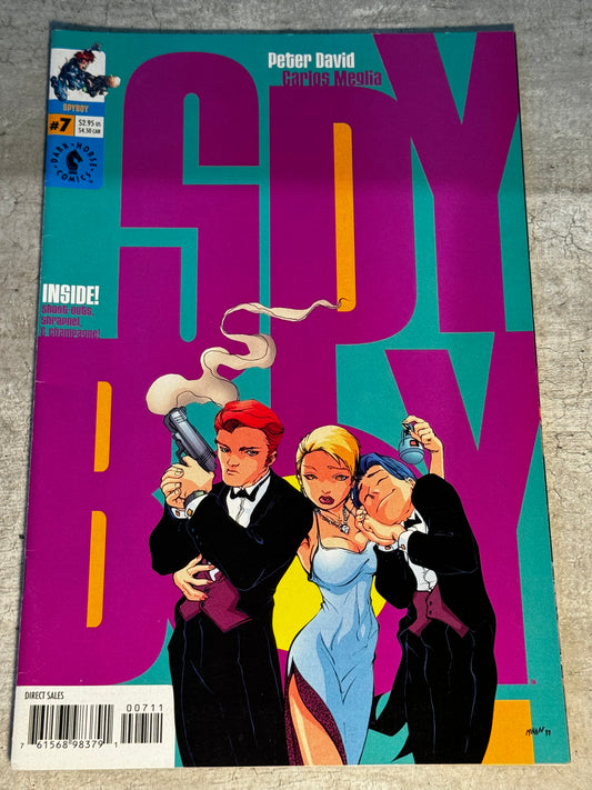 2005 - Dark Horse Comics - Spyboy #7 - NM- - Eng 1