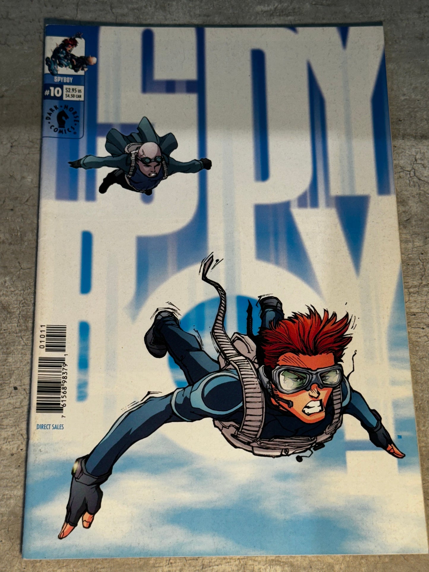 2000 - Dark Horse Comics - Spyboy #10 - NM- - Eng 1