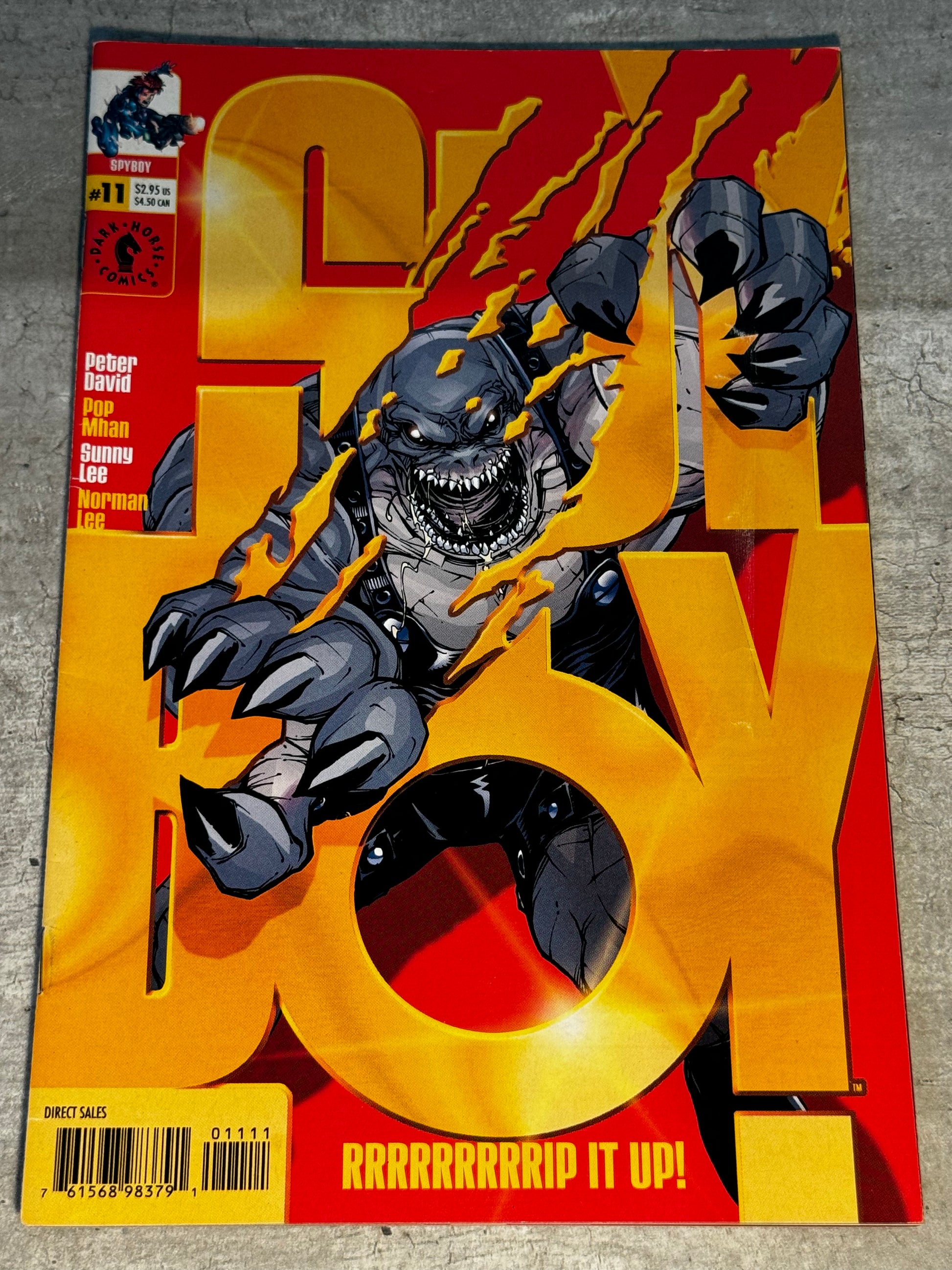 2000 - Dark Horse Comics - Spyboy #11 - NM- - Eng 1