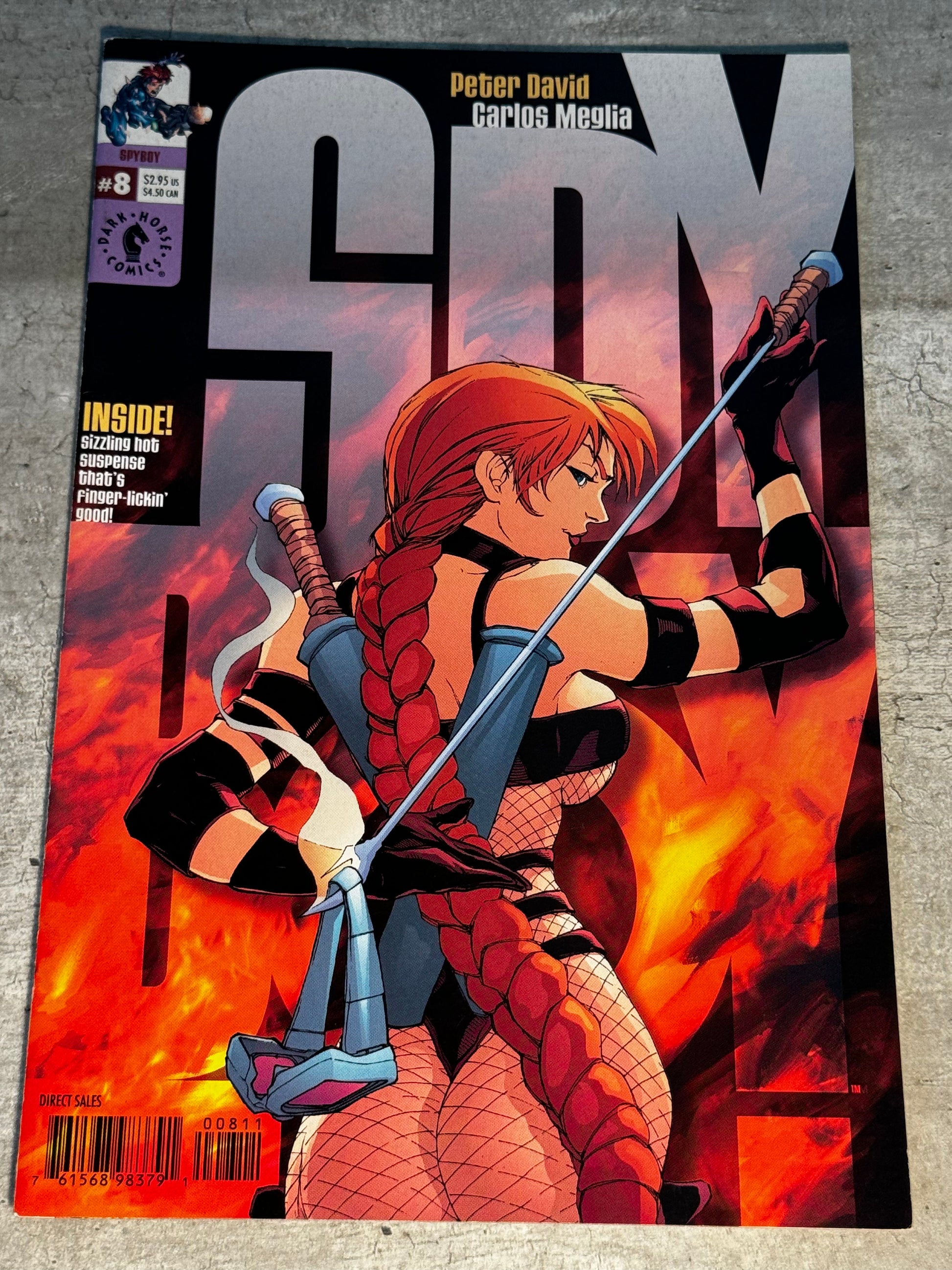 2000 - Dark Horse Comics - Spyboy #8 - NM- - Eng 1