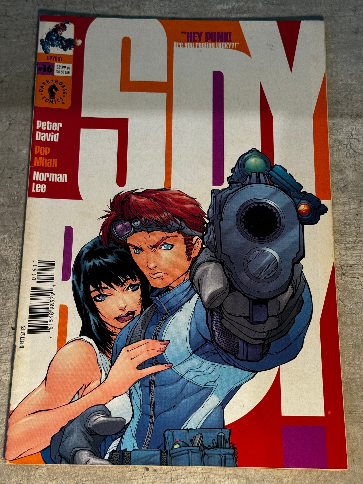 2001 - Dark Horse Comics - Spyboy #16 - NM- - Eng 1