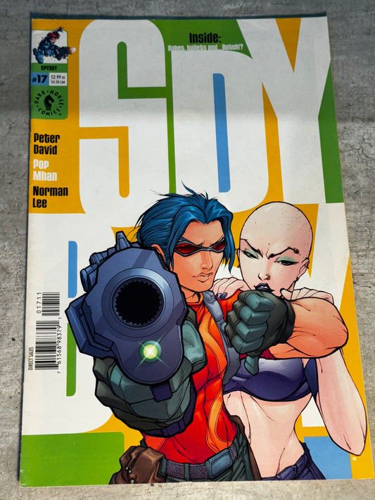 2001 - Dark Horse Comics - Spyboy #17 - NM- - Eng 1