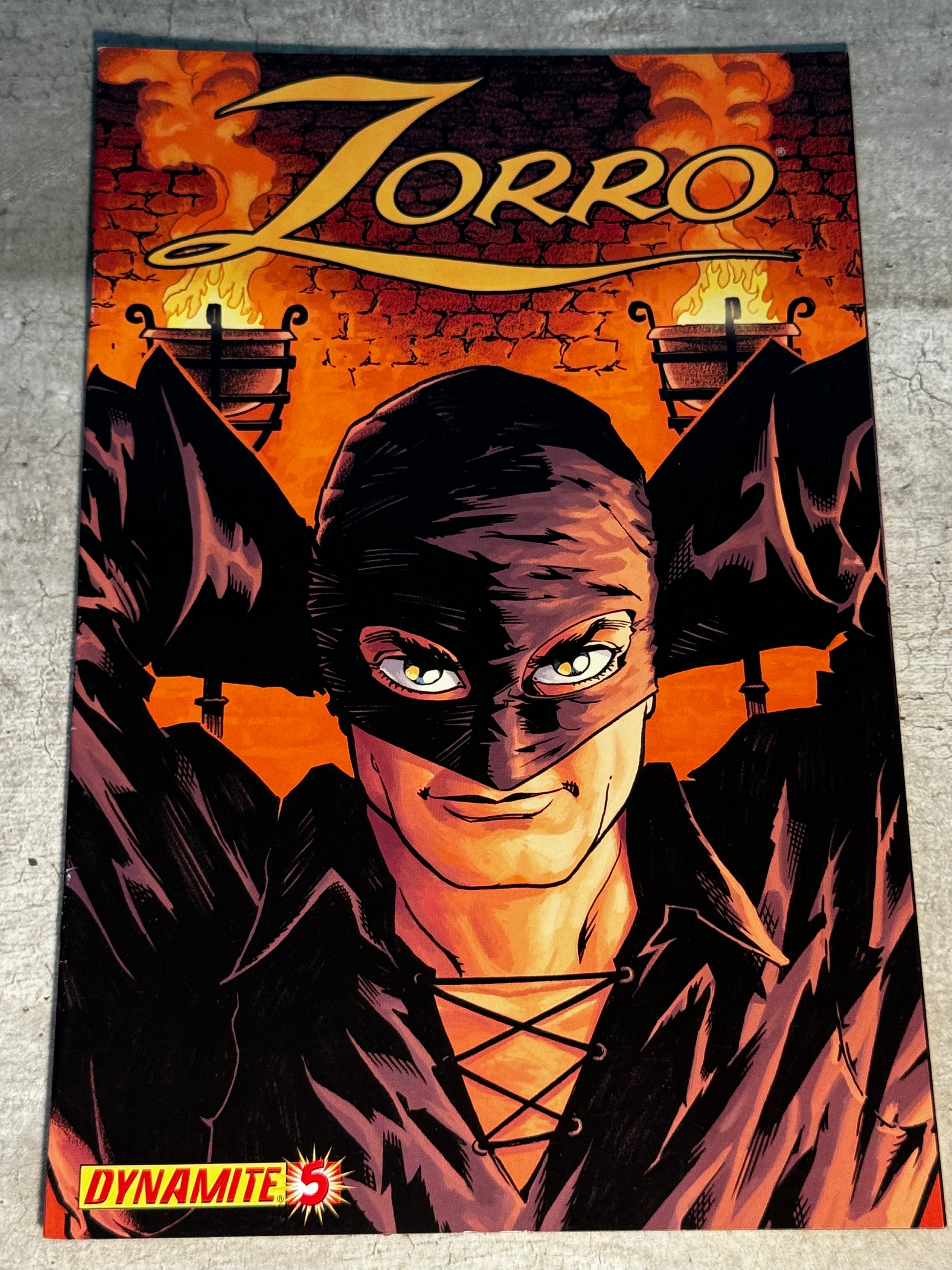 2008 - Dynamite Entertainment - Zorro Job Lot #1-8 +Variants - NM+ - Eng 8