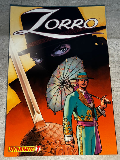 2008 - Dynamite Entertainment - Zorro Job Lot #1-8 +Variants - NM+ - Eng 10