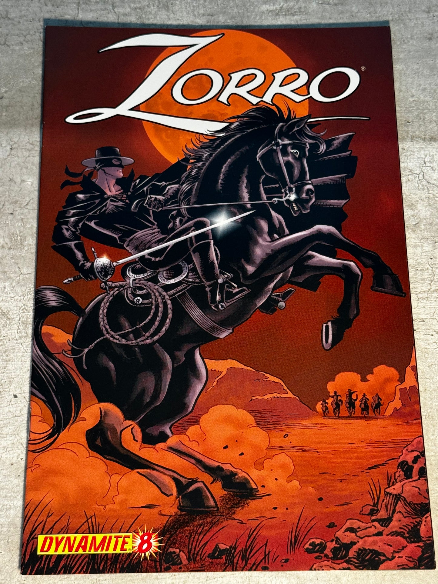 2008 - Dynamite Entertainment - Zorro Job Lot #1-8 +Variants - NM+ - Eng 11