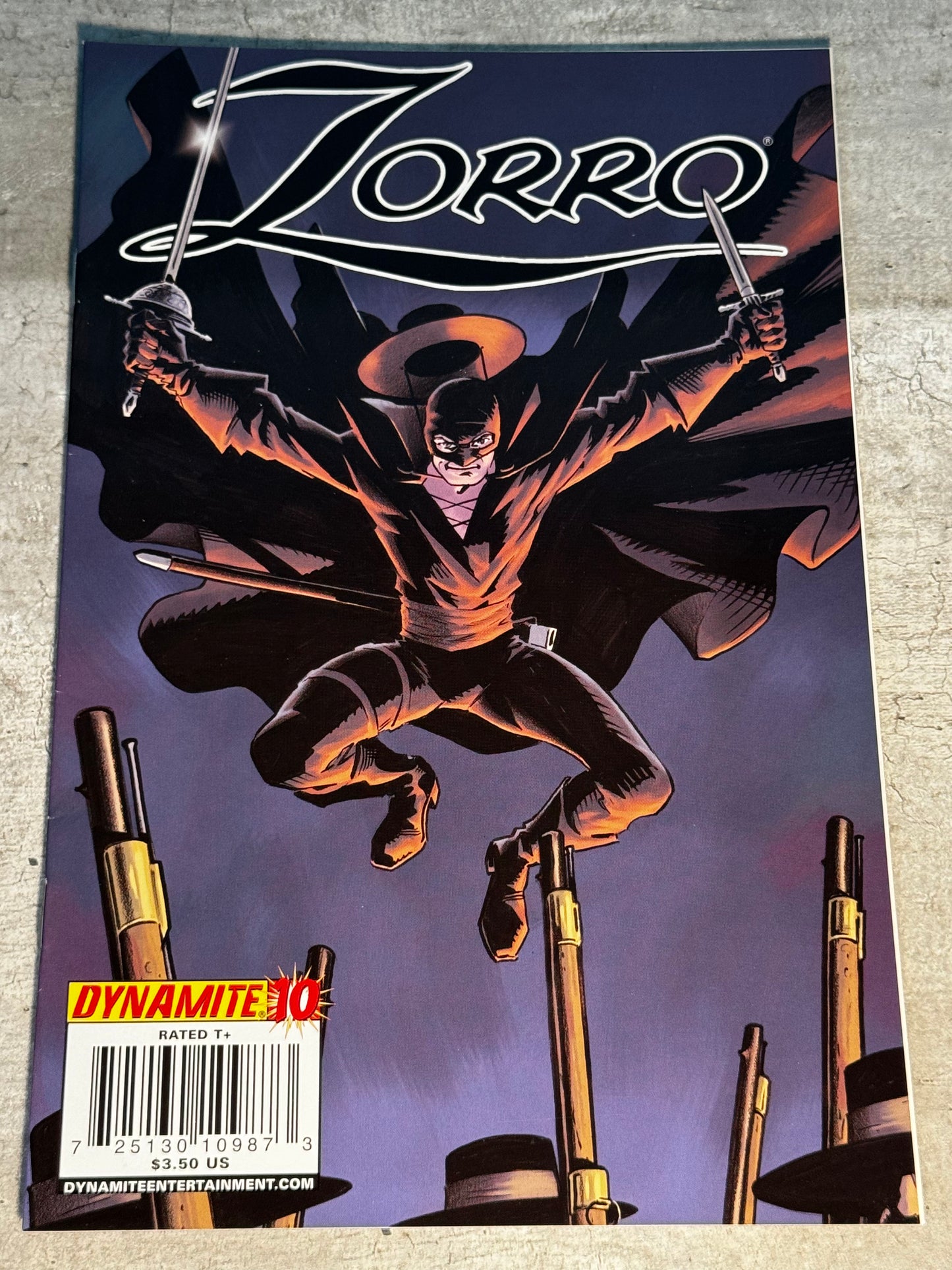 2008 - Dynamite Entertainment - Zorro Job Lot #9-15 - NM+ - Eng 3