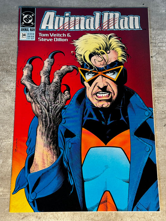 1991 - DC Comics - Animal Man, Vol. 1 #34 - VF/NM - Eng 1