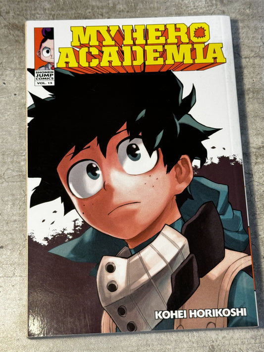 My Hero Academia Vol.15 - Kohei Horikoshi - (Inglés) Libro Manga