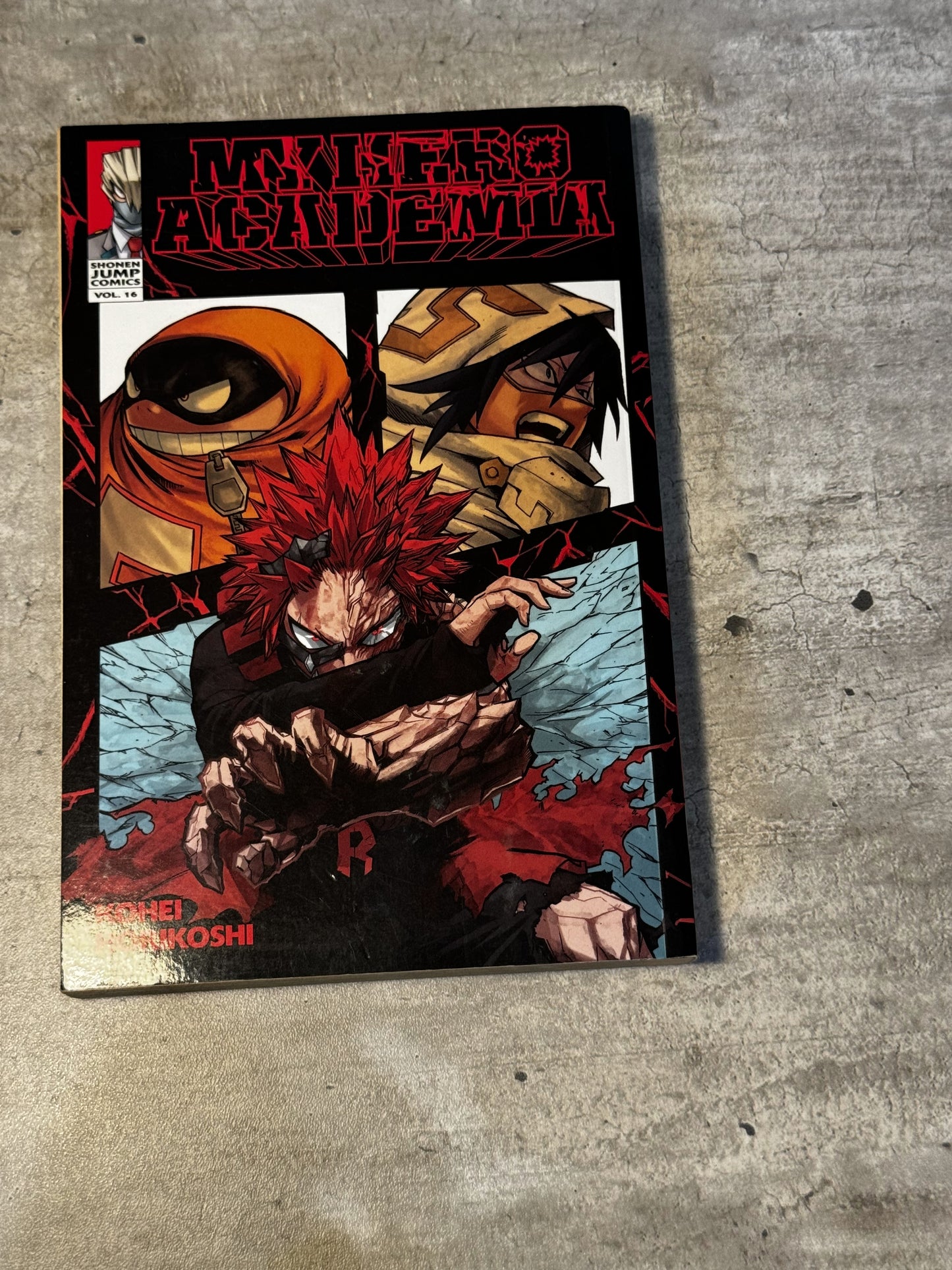 My Hero Academia Vol.16 - Kohei Horikoshi - (Inglés) Libro Manga