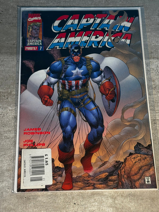 1997 - Marvel Comics - Captain America, Vol. 2 #7 Var. A - VF- - Eng 1