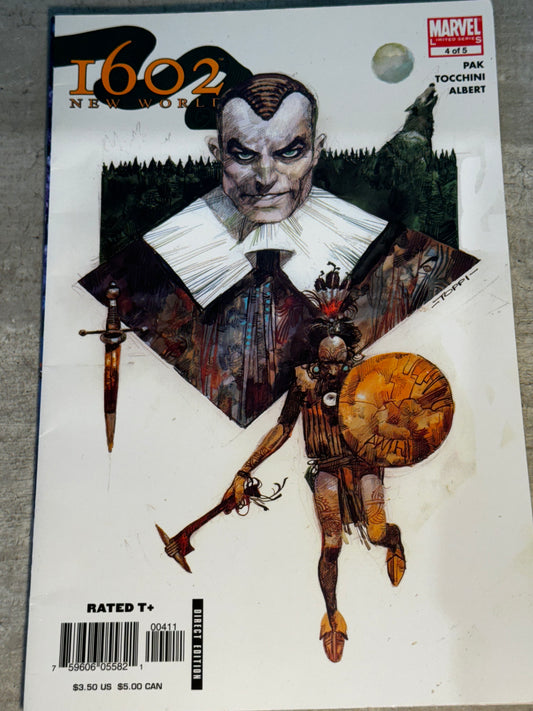 2005 - Marvel Comics - Marvel 1602: New World #4 - NM- - Eng 1