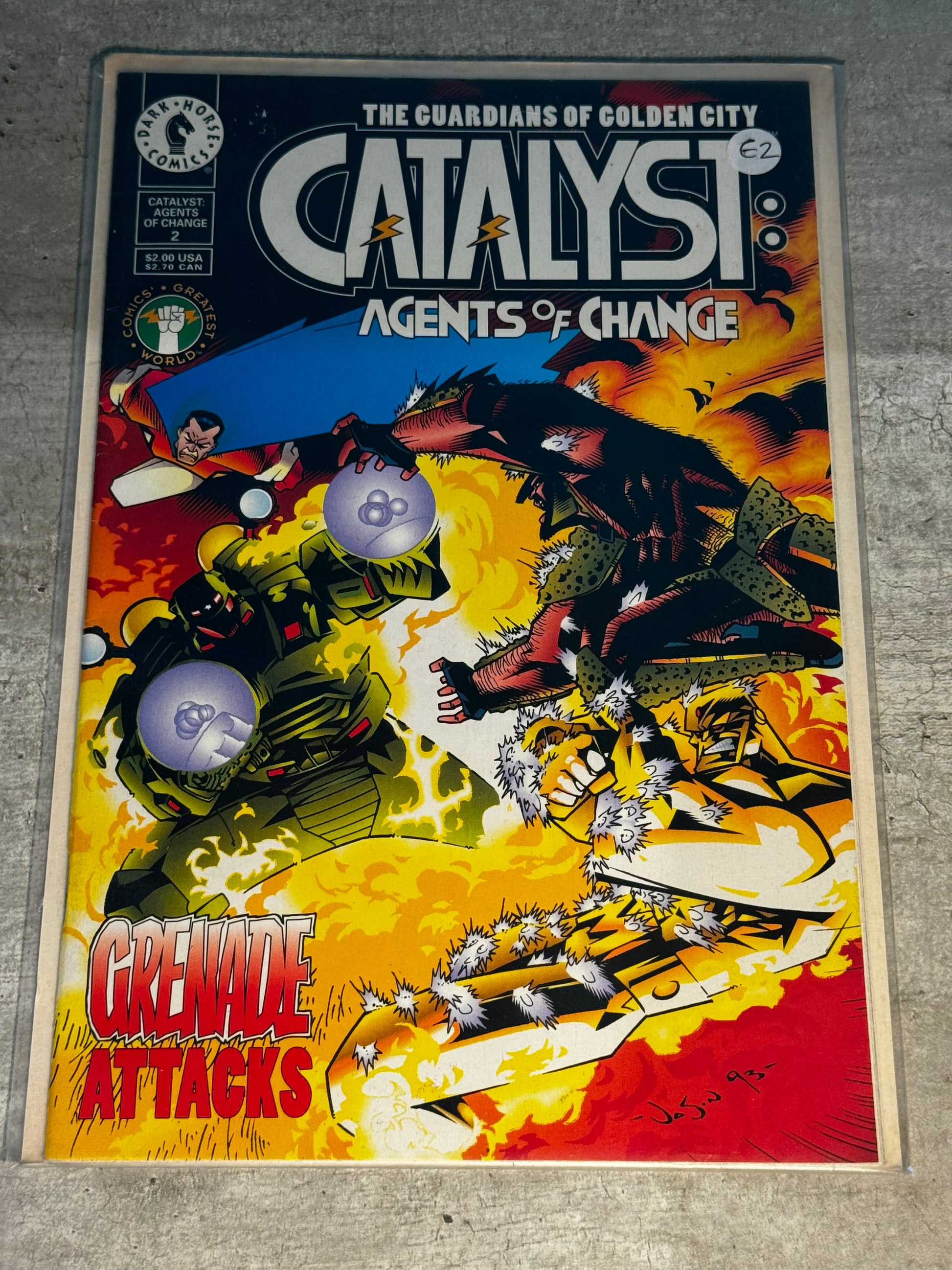 1994 - Dark Horse Comics - Catalyst: Agents of Change #2 - VF+ - Eng 1