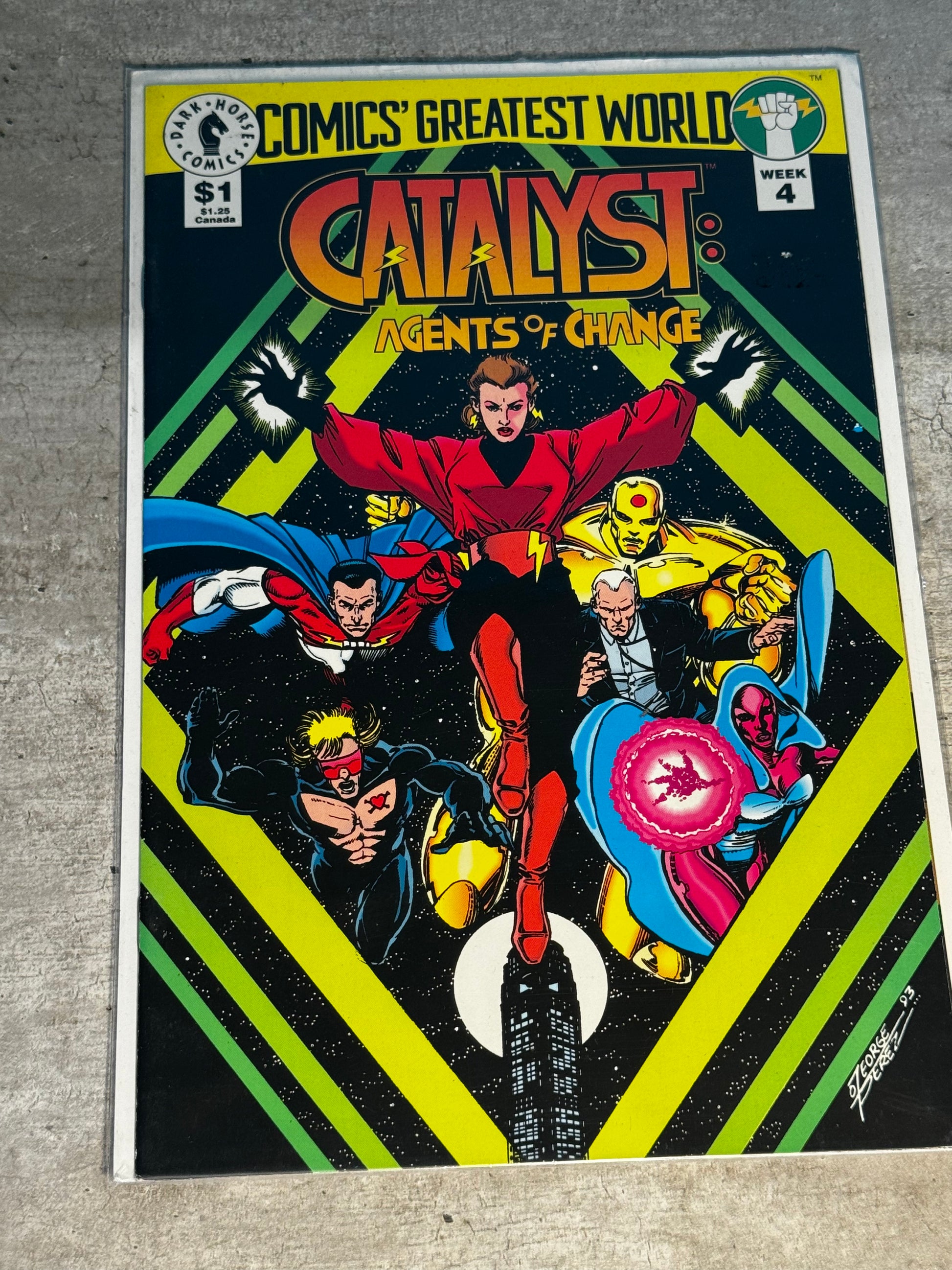 1994 - Dark Horse Comics - Catalyst: Agents of Change #4 - VF+ - Eng 1